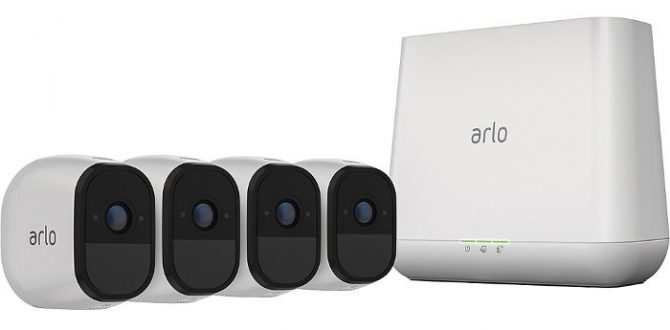 arlonetgearfourpack 100713411 large 670x330 - Netgear’s Arlo Pro security camera starter pack has dropped to $600