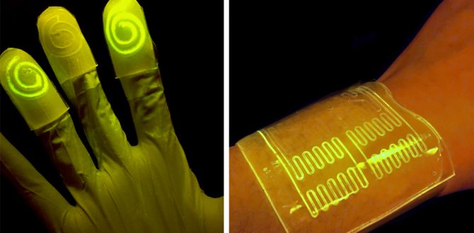 mit glowing gloves 670x330 - Glowing, ‘Living’ Gloves Could Aid Crime-Scene Investigations