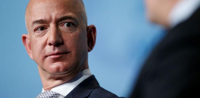 bezos 670x330 - Amazon Boss Bezos Selling $1 Billion Stock a Year to Fund Rocket Venture