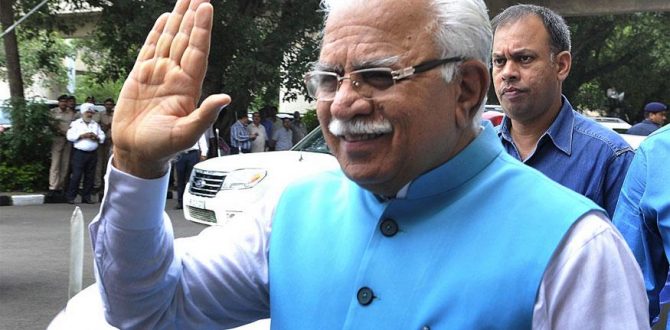 manoharlal getty 875 670x330 - Haryana CM to Interact With People on Twitter, Facebook