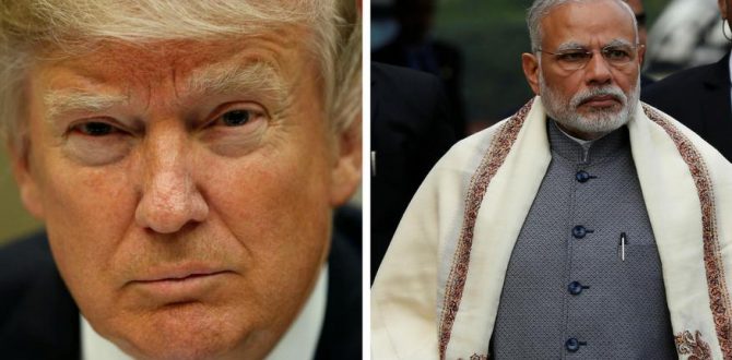 modi trump1 670x330 - Narendra Modi Outvotes Donald Trump on Instagram