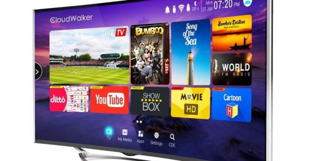 Cloud TV 55SU C 1 670x330 - CloudWalker Launches 55-inch Smart TV Starting at Rs 54,999