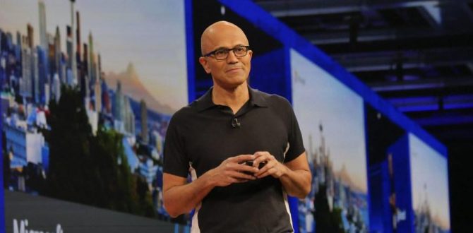 Microsoft Build 2017 Satya Nadella 670x330 - Microsoft Build 2017: CEO Satya Nadella Paves The Way For Intelligent Cloud