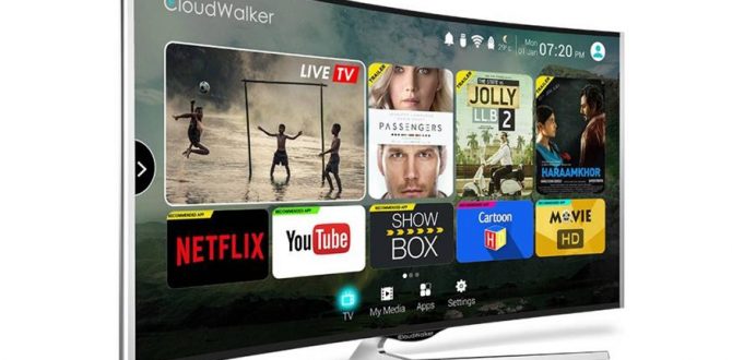 cloudwalker cloud tv 65 inch 670x330 - CloudWalker Launches Flat, Curved 65-Inch Cloud TV Models With Online Content Discovery Engine