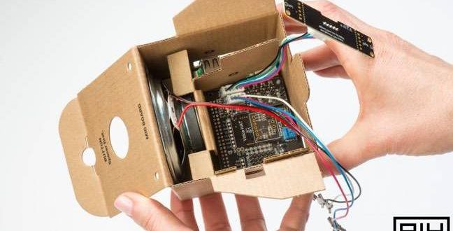 google aiy 648x330 - First cardboard goggles, now this: Google’s cardboard ‘DIY AI’ box powered by an RPi 3