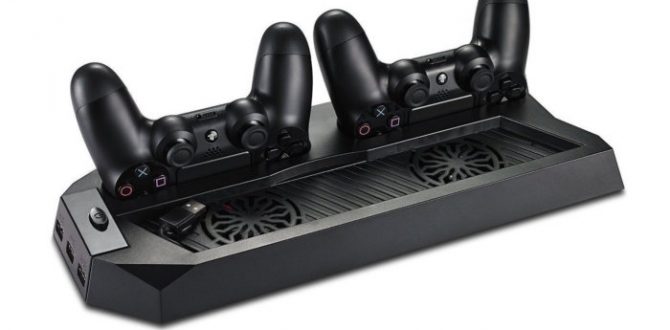 ps4 stand 100723369 large 1 670x330 - 47% off Pecham Vertical Stand for PS4 with Cooling Fan and Dual Controller Charging – Deal Alert