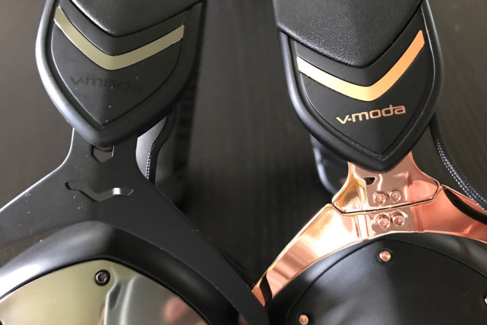 V-Moda's patent-pending hinge design