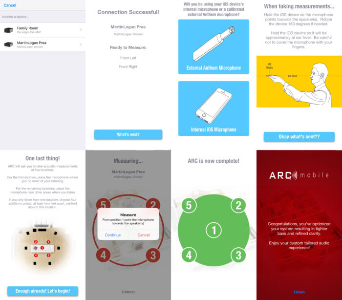 Using the ARC Mobile app on iOS is incredibly easy. It took only minutes to measure and calibrate my